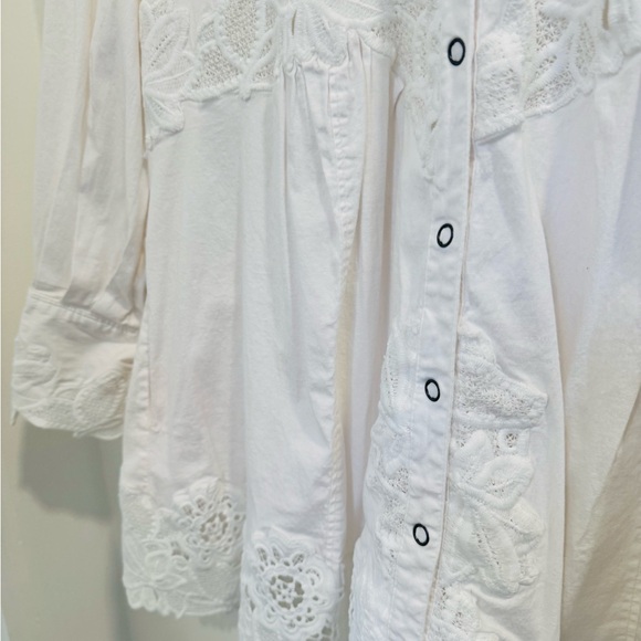 Free People White Mini Dress - Picture 4 of 8